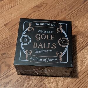 Hard Rock Cafe Whiskey Golf Balls Set - Black
